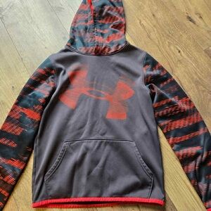 Under Armour Kids Hoodie - Black and Red